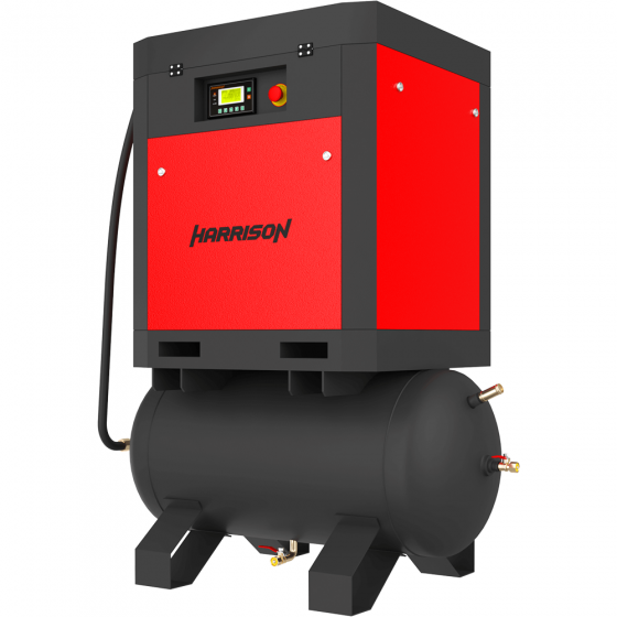 Винтовой компрессор с ременным приводом Harrison HRS-941300T5 - 10 бар (IP54)