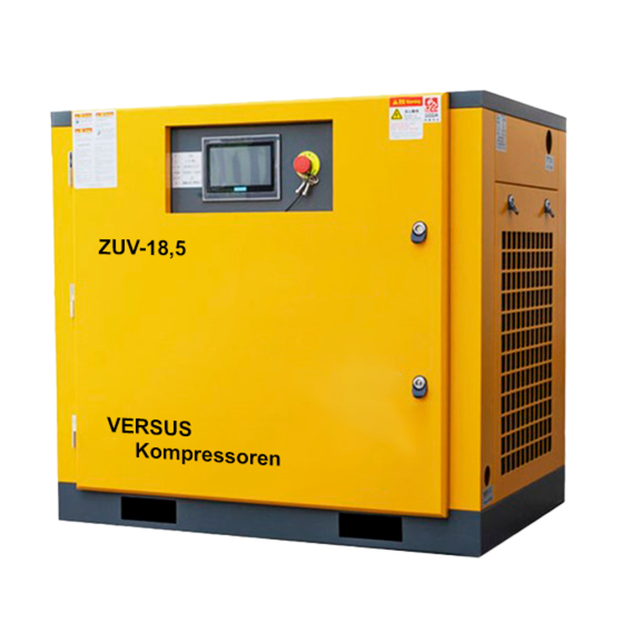 Винтовой компрессор ZUV – 18.5 13 бар прямой привод IP 54 D