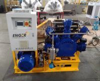 Безмасляный поршневой дожимной компрессор (бустер) Enger NSW-5.0/10-40 OFD VSD