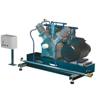 Компрессор поршневой дожимной (бустер) AIRPOL ADP 360 4 10