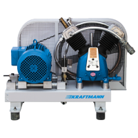 Компрессор поршневой дожимной (бустер) KRAFTMANN 3-42-74 (1700 л мин)