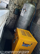 Проект - Винтовой компрессор Berg ВК-7.5/8Р для ИП Ковалева