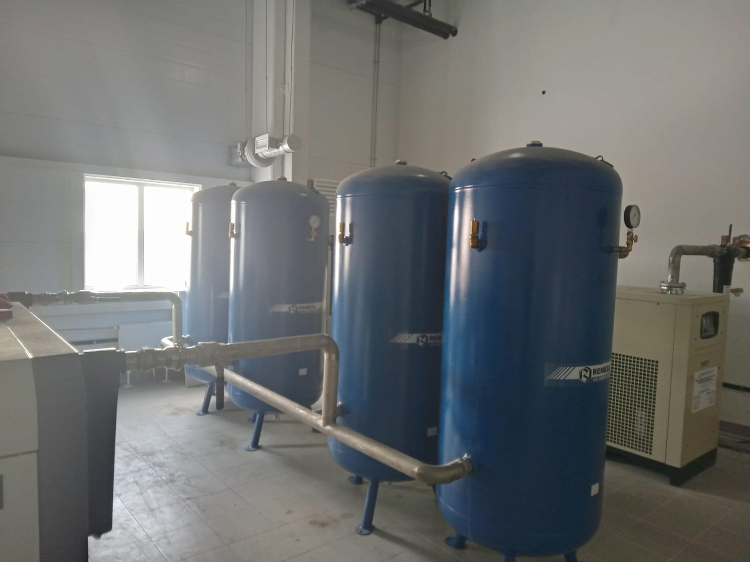 Винтовые безмасляные компрессоры "Enger" OFS-75 W 8 для ООО "Велфарм-М"